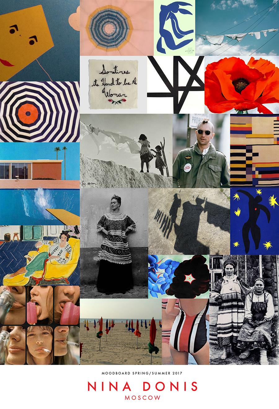 Nina Donis Spring/Summer 2017 Moodboard
